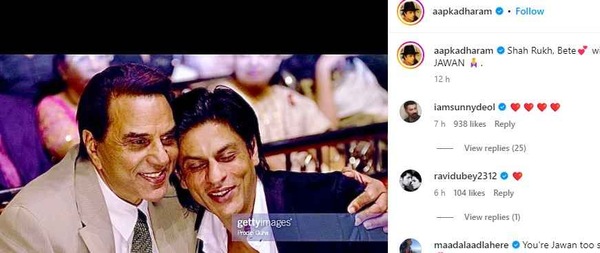 Dharmendra's IG post