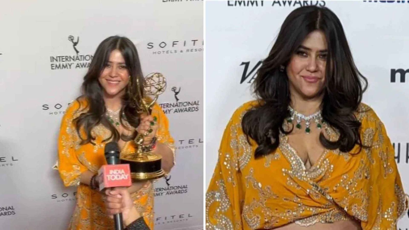 Emmy Awards 2023: Ekta Kapoor becomes first Indian woman filmmaker to win the prestigious directorate award