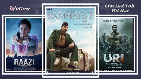 Sam Bahadur: 7 gripping Indian war and spy dramas based on real-life events