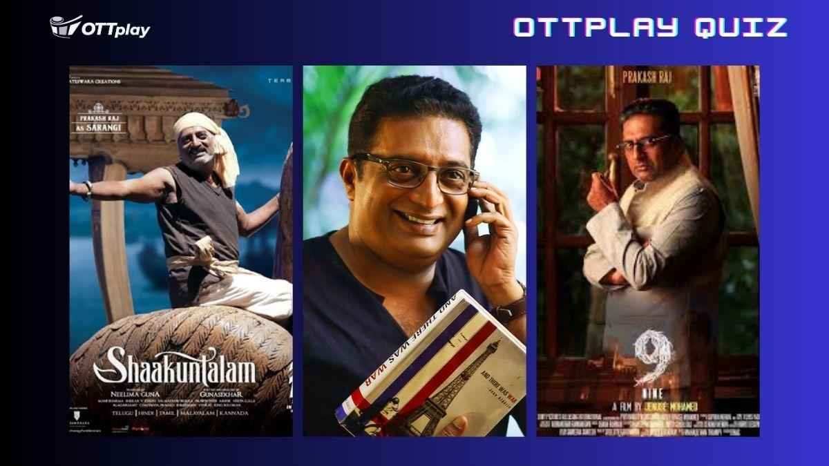 Attempt this ultimate quiz on Indian actor Prakash Raj