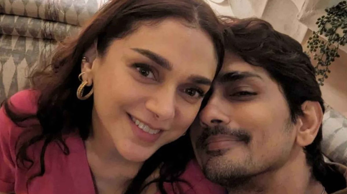 Aditi Rao Hydari and Siddharth keep it simple even in their first public appearance since wedding | Watch