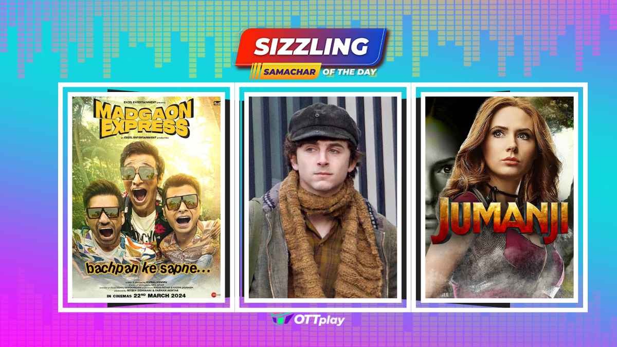 Sizzling Samachar: Set photos reveal Timothee Chalamet as Bob Dylan in the upcoming biopic titled ‘A Complete Unknown’; ‘Jumanji 4’ in works, confirms actor Karen Gillan