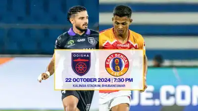 OFC vs EBFC, ISL 2024-25: Where can fans watch Odisha FC vs East Bengal on TV, OTT and more