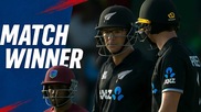 New Zealand beat West Indies by 1 wicket | 4th ODI