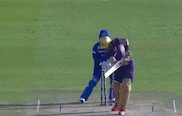 Unplayable Delivery! Ghazanfar sends Salt packing