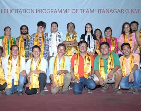 The team of Space Miracles Studio, based in Itanagar.