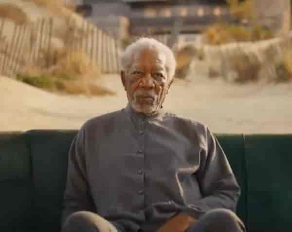 Morgan Freeman as Stuart in episode 7 of Solos.