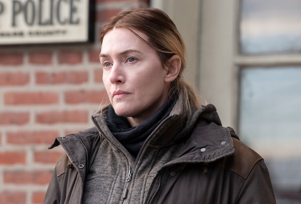 Kate Winslet as Mare Sheehan in a still from Mare of Easttown.