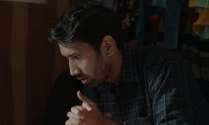 Abhilash Thapliyal's still from TVF's Aspirants