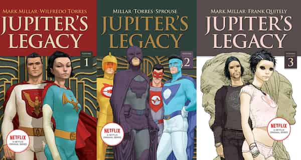 Millar's Jupiter's Legacy comics