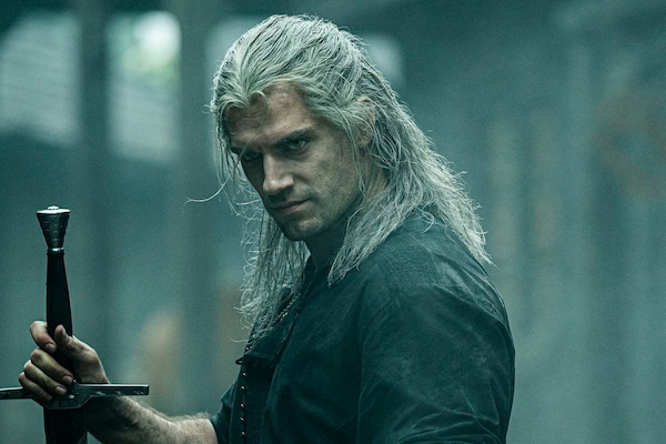 Cavill in a still from The Witcher 
