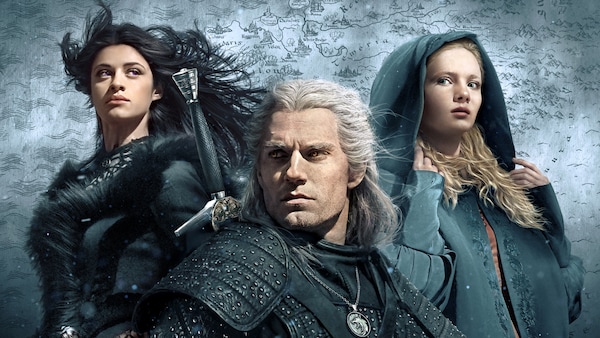 The main cast of The Witcher