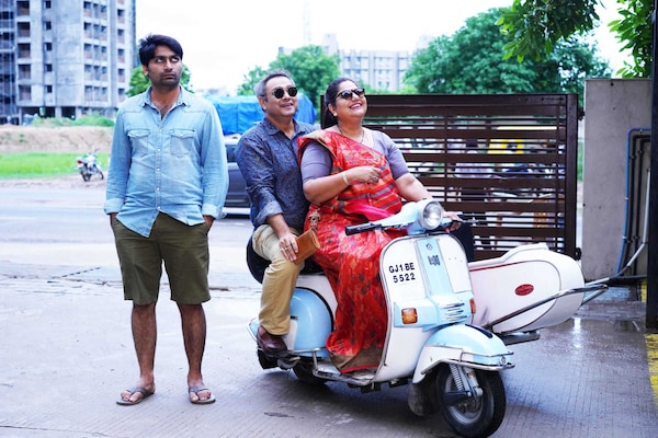 Vandana Pathak and Malhar Thakkar in a still from Golkeri