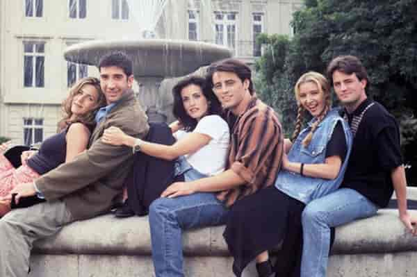 The main cast of Friends