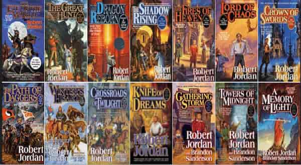 The Wheel of Time is a series of 14 novels written by Robert Jordan 