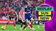 Sunderland vs Newcastle United: Replay