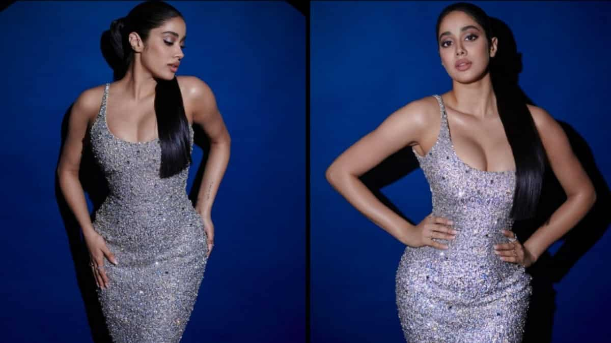 Janhvi Kapoor shines like a diamond. 