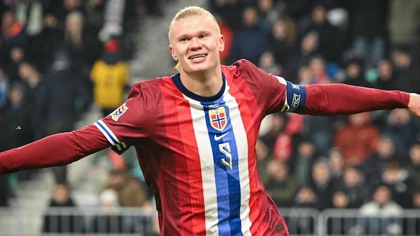 At just 24 years old, Erling Haaland became the top scorer for Norway in international men's football. Image | FIFA