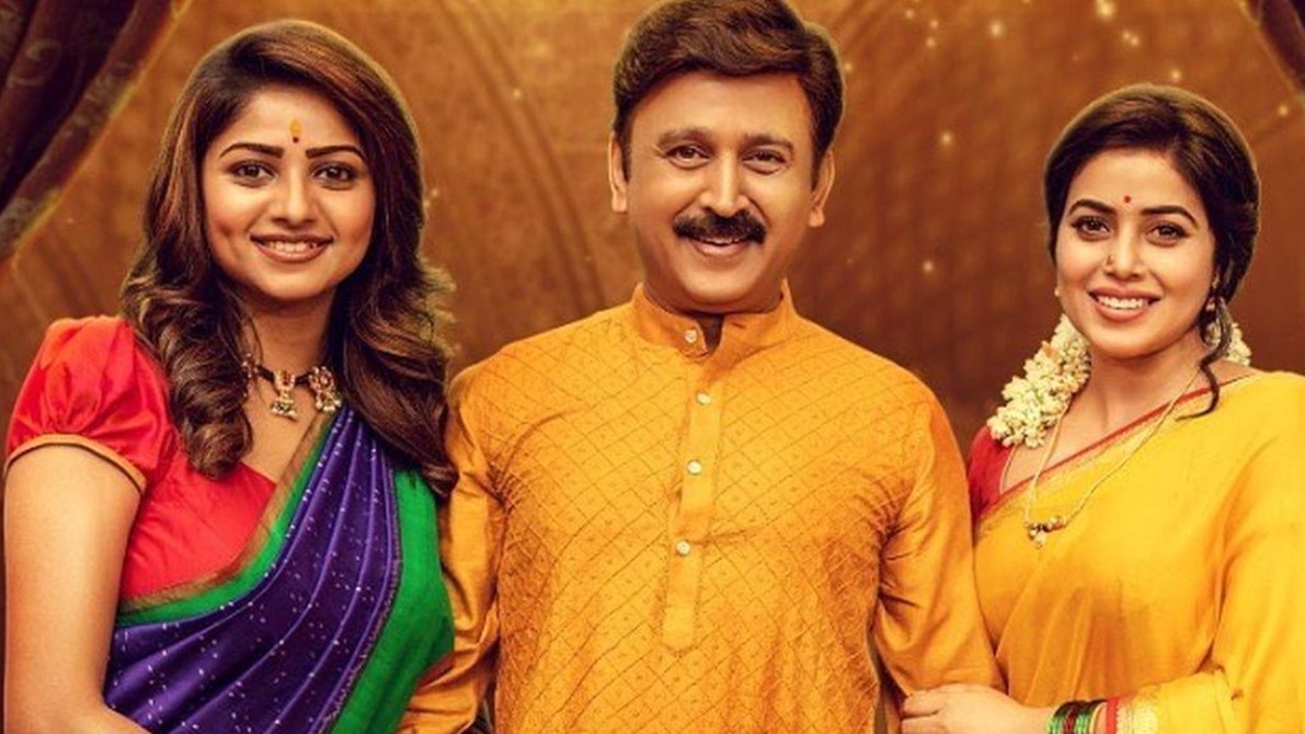 Rachita Ram, Ramesh Aravind and Purnaa in 100