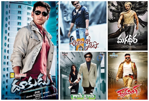 Celebrating Telugu Blockbusters: Looking at Tollywood's first five Rs 100 crore grossers