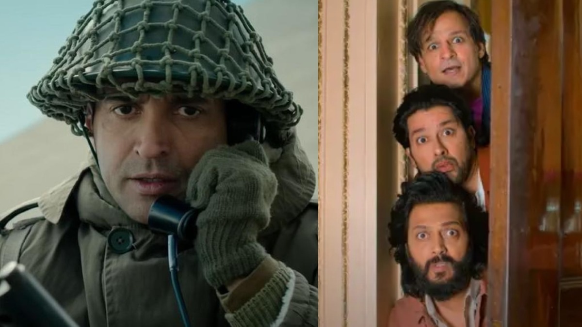 120 Bahadur vs Mastiii 4 Box Office Collection day 2: Farhan Akhtar's film finally takes the lead but still underperforms