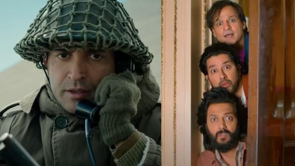 120 Bahadur vs Mastiii 4 Box Office Collection day 2: Farhan Akhtar's film finally takes the lead but still underperforms