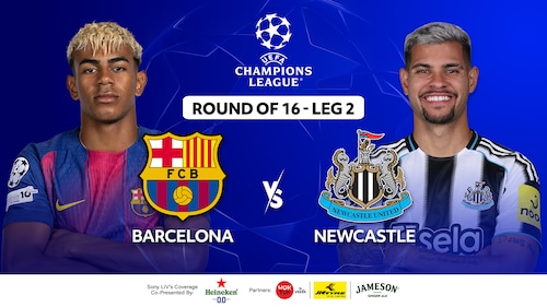 Watch Barcelona vs Newcastle United - Round Of 16 - Leg 2 - 18 Mar 2026 on OTTplay with one OTT subscription