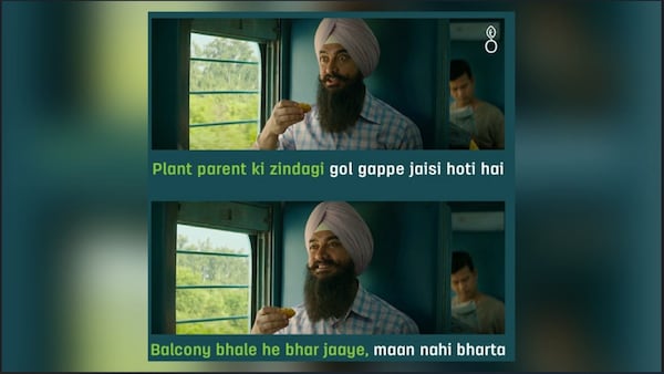 Aamir Khan and plants