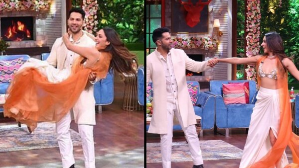 On the show, Varun Dhawan and Kiara Advani are seen dancing.