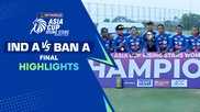 India A Women vs Bangladesh A Women - Final - Highlights - 20 Feb 2026