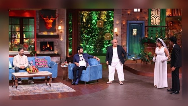 Kamal Haasan enjoying his time on the show