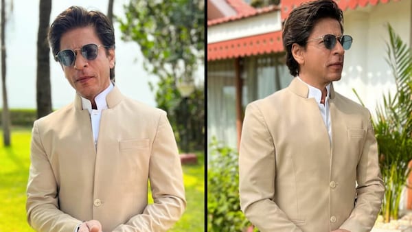 Shah Rukh Khan’s dazzling look at a wedding
