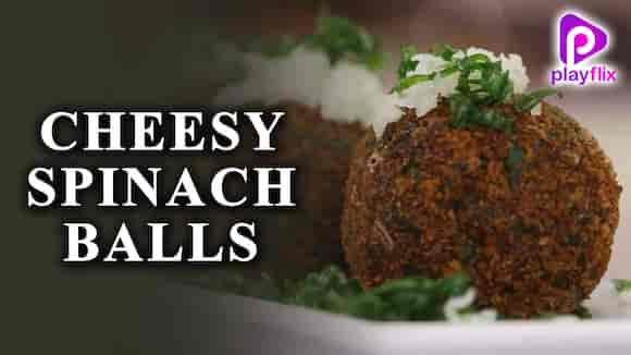 Cheesy Spinach Balls