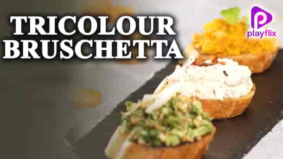 Tricolour Bruschetta