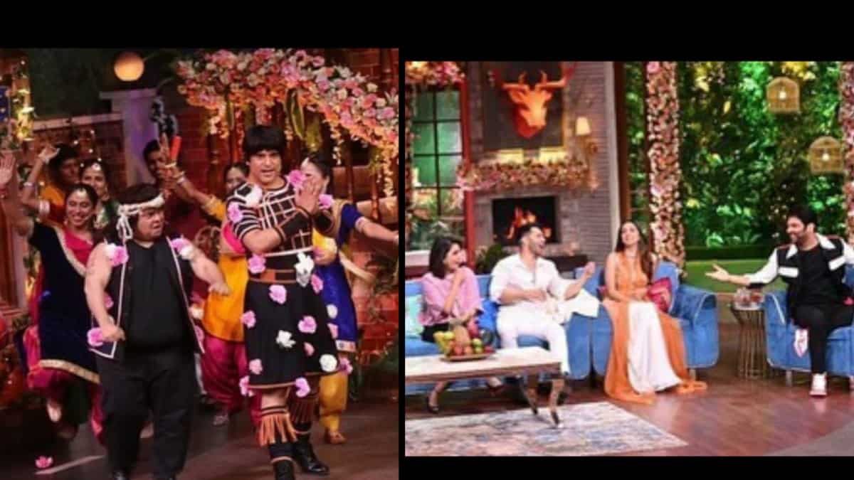 Krushna Abhishek and Kiku Sharda make the entire cast of JugJugg Jeeyo chuckle.