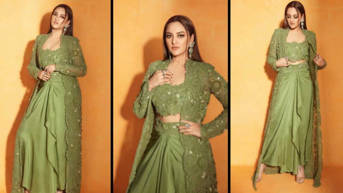 Sonakshi Sinha beautiful in green