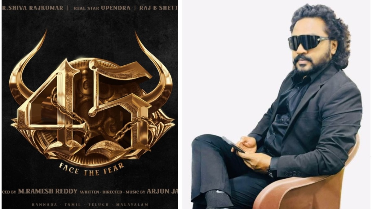 Arjun Janya wrote the beginning and end of 45 while heading for his brother’s asthi visarjan