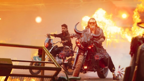 Upendra in a still from 45