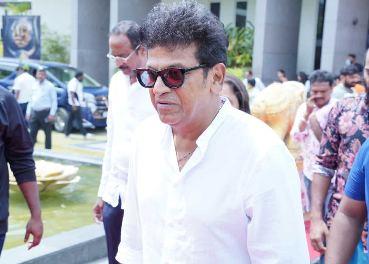 Shivanna arrives in Mysuru for the muhurtha