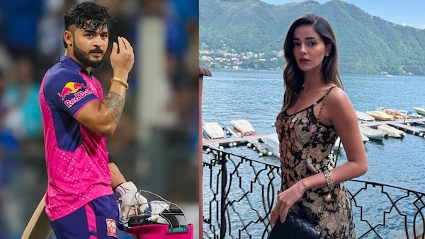 Riyan Parag and Ananya Panday.