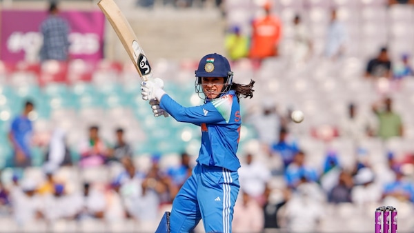 Mandhana now has scored 5 WODI tons in 2025. Image | BCCI Women on X
