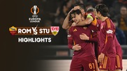 AS Roma vs Stuttgart - Highlights - 23 Jan 2025