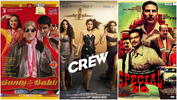 As Crew hits the big screen – Special 26 to Bunty Aur Babli; Bollywood heist dramas that were rewarding