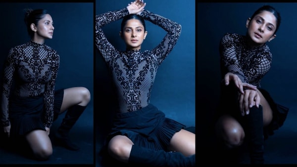 Jennifer Winget looks perfect in all black outfit