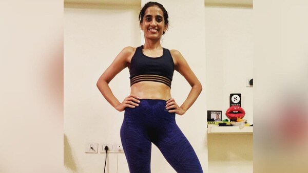 Vineeta Singh keeping in shape