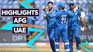 Afghanistan vs UAE: Highlights