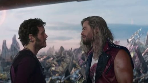 7. Thor and Star Lord