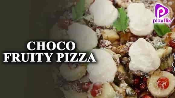 Choco Fruity Pizza