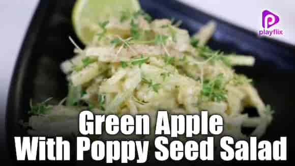 Green Apple With Poppy Seed Salad