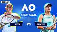 Replay - Keys vs Swiatek - SF - 23 Jan 2025